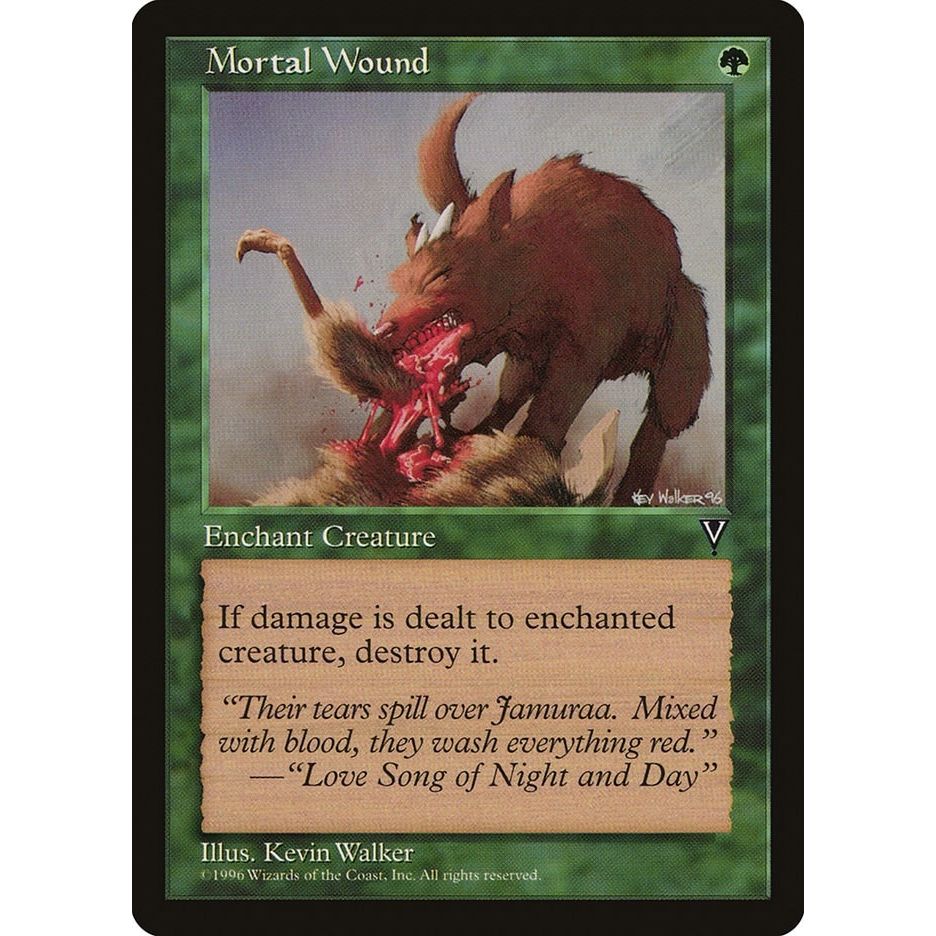 Image for Mortal Wound (VIS) - Magic: The Gathering
