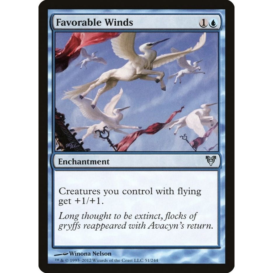 Image for Favorable Winds (51) (AVR) - Magic: The Gathering