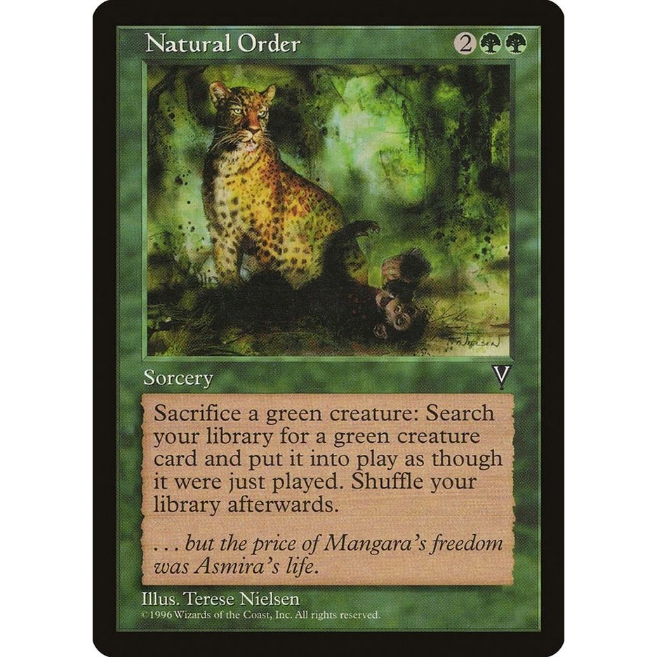 Image for Natural Order (VIS) - Magic: The Gathering