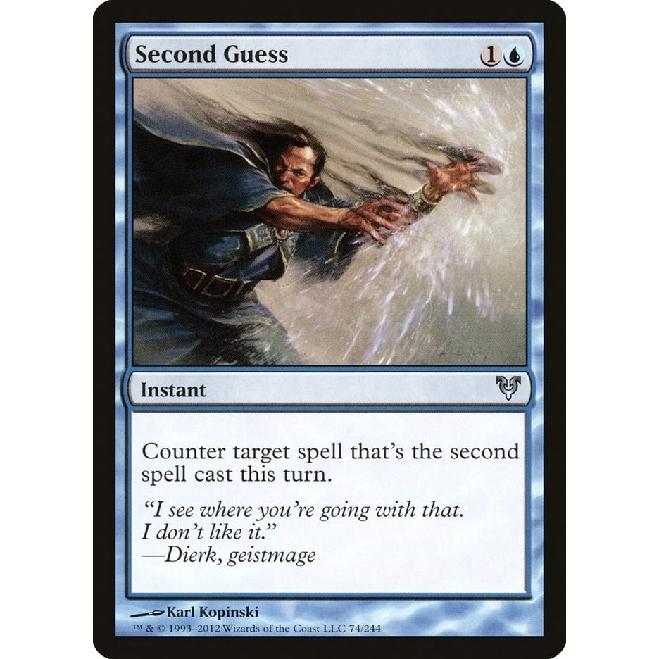 Image for Second Guess (74) (AVR) - Magic: The Gathering
