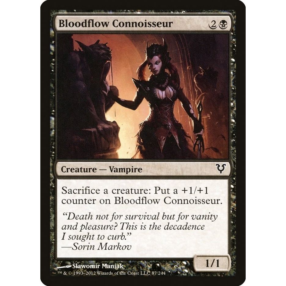 Image for Bloodflow Connoisseur (87) (AVR) - Magic: The Gathering
