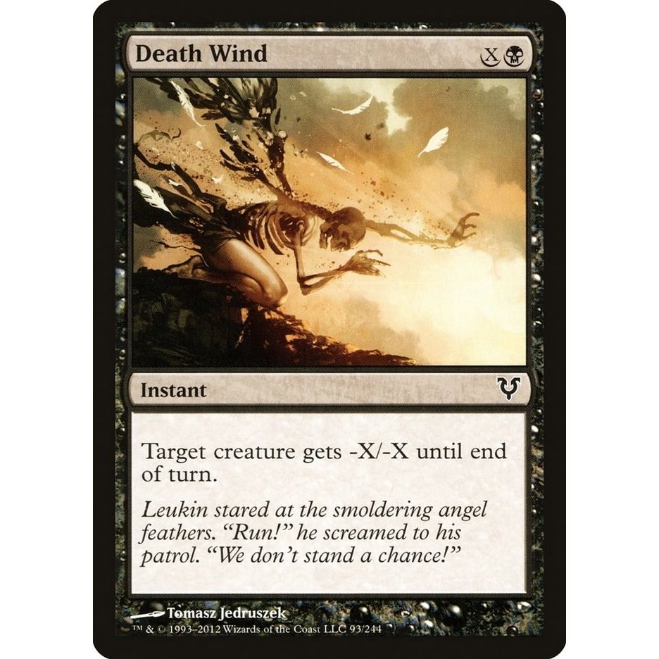 Image for Death Wind (93) (AVR) - Magic: The Gathering