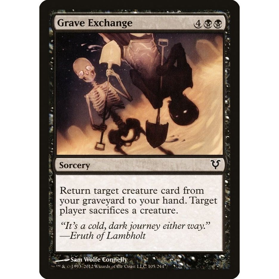 Image for Grave Exchange (105) (AVR) - Magic: The Gathering