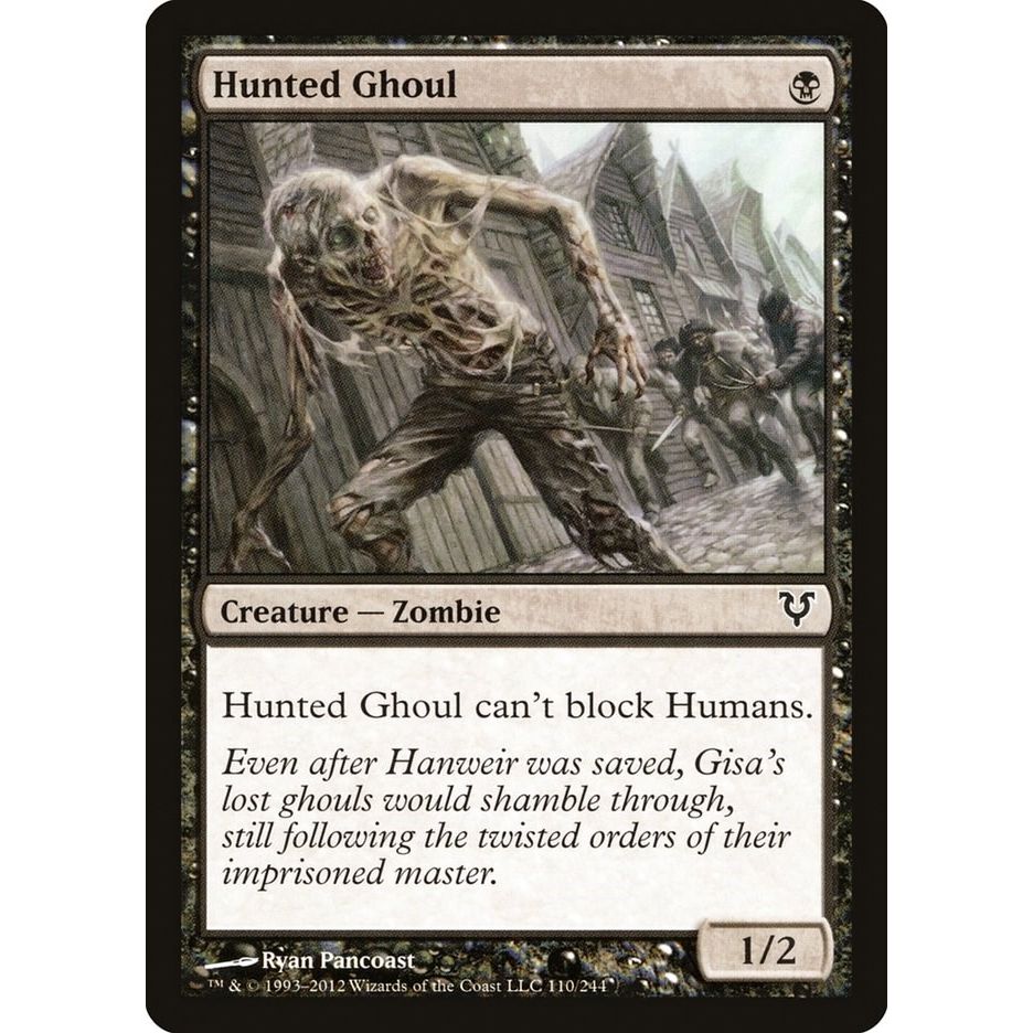 Image for Hunted Ghoul (110) (AVR) - Magic: The Gathering