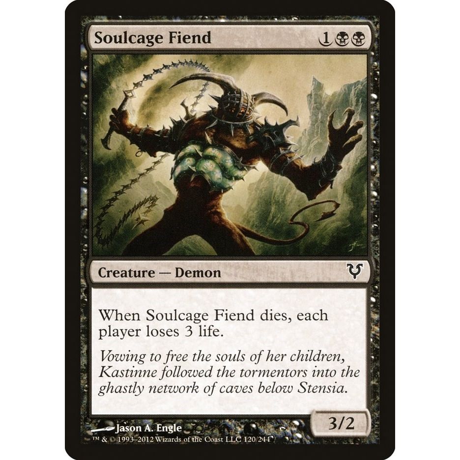 Image for Soulcage Fiend (120) (AVR) - Magic: The Gathering