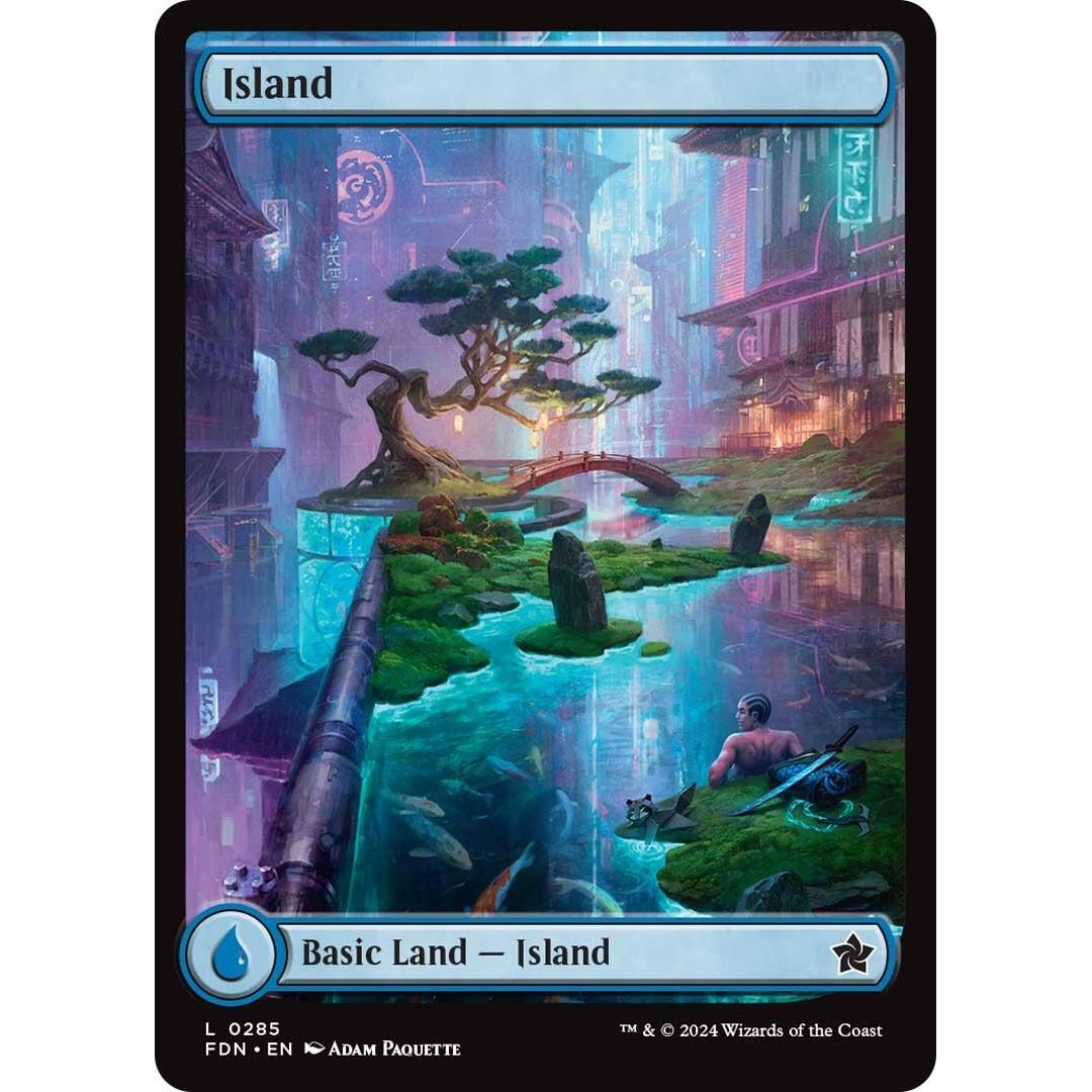 Image for Island (0285) (285) (FDN) - Magic: The Gathering