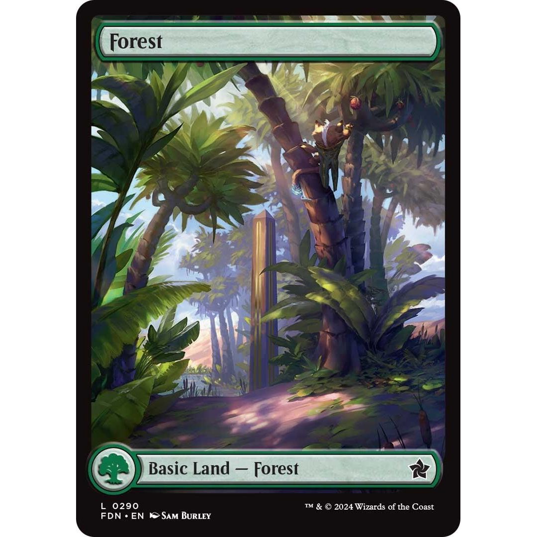 Image for Forest (0290) (290) (FDN) - Magic: The Gathering