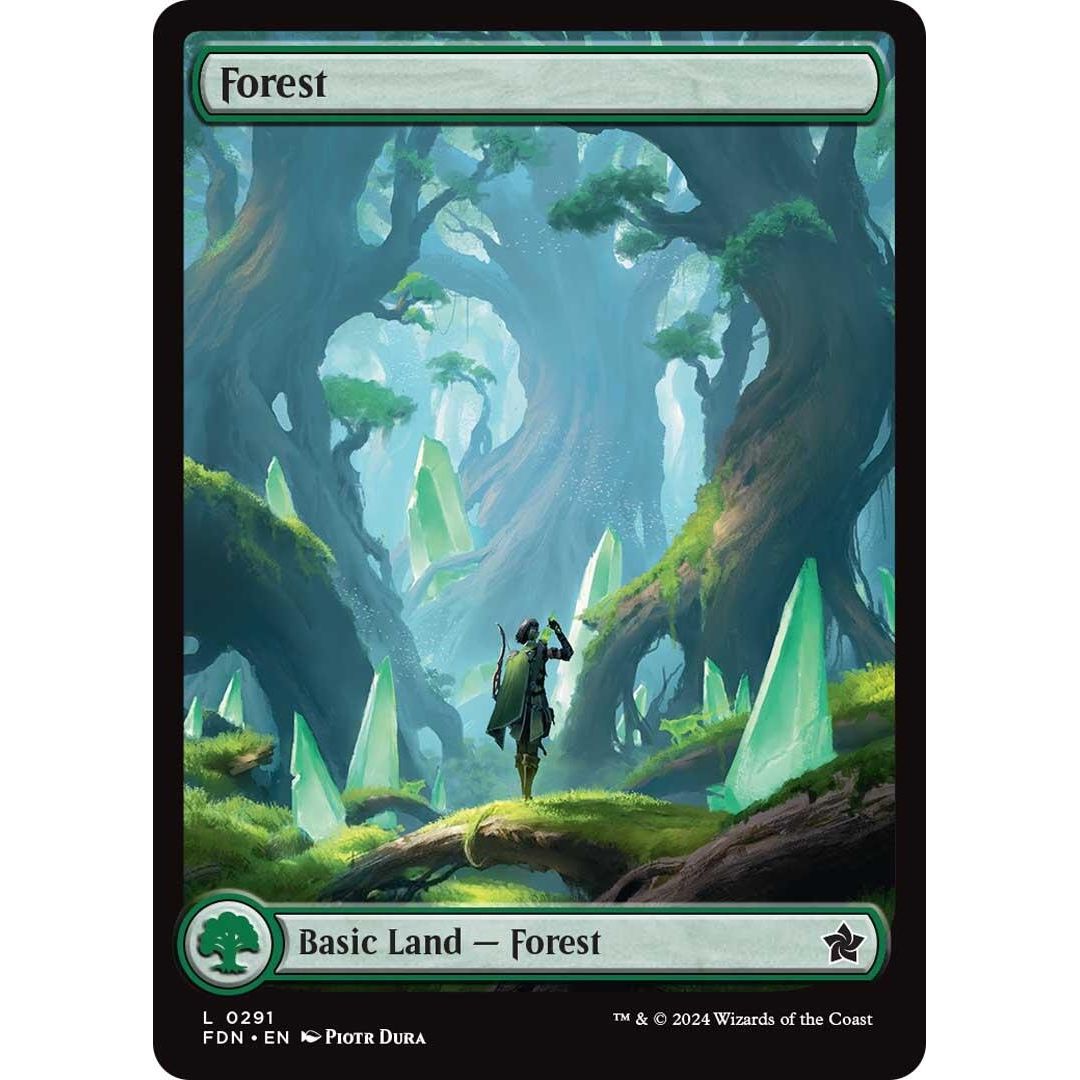 Image for Forest (0291) (291) (FDN) - Magic: The Gathering