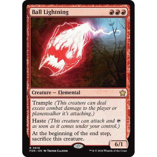 Image for Ball Lightning (618) (FDN) - Magic: The Gathering