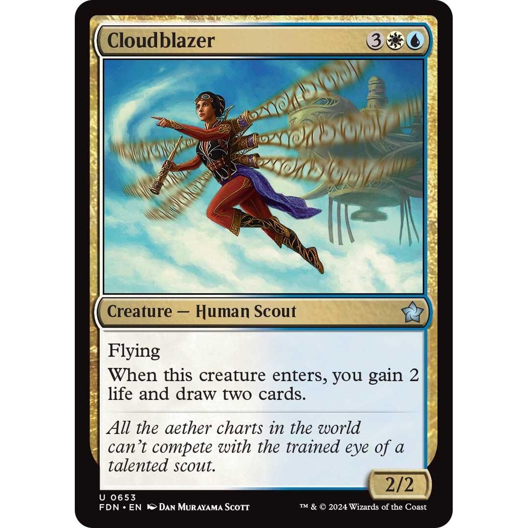 Image for Cloudblazer (653) (FDN) - Magic: The Gathering