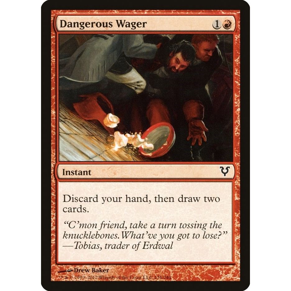 Image for Dangerous Wager (131) (AVR) - Magic: The Gathering