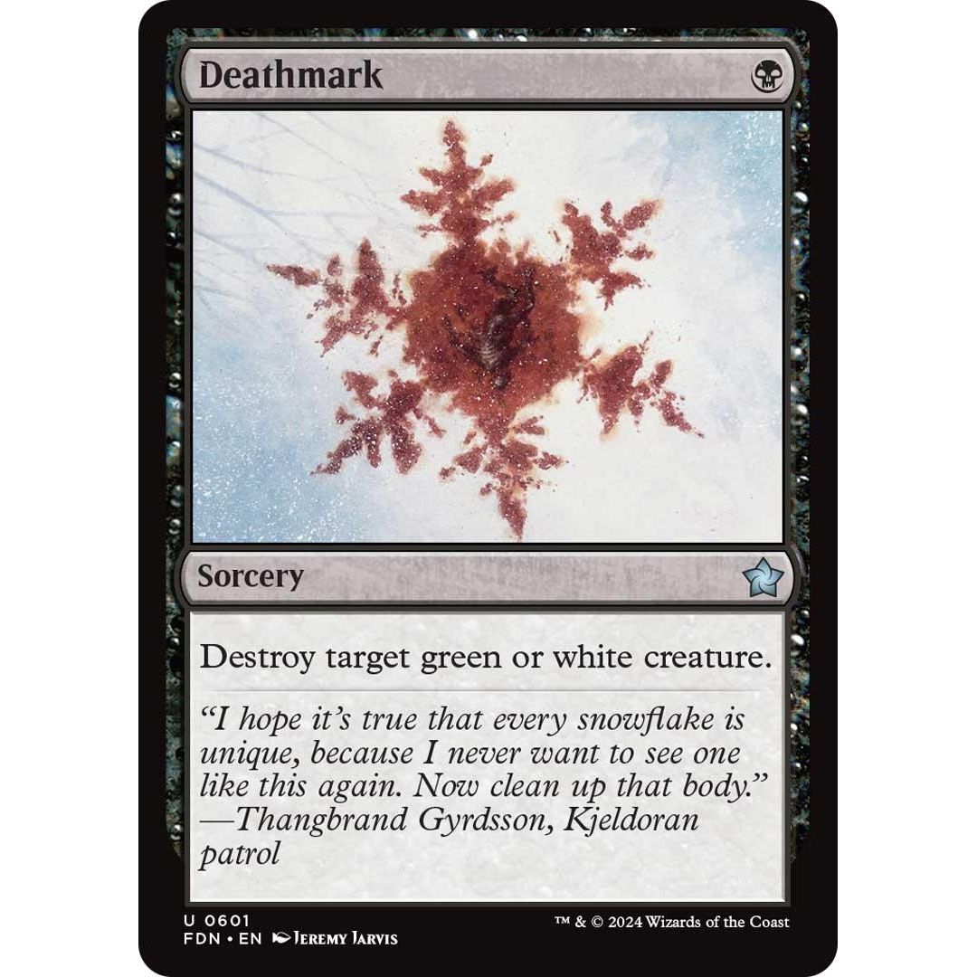 Image for Deathmark (601) (FDN) - Magic: The Gathering