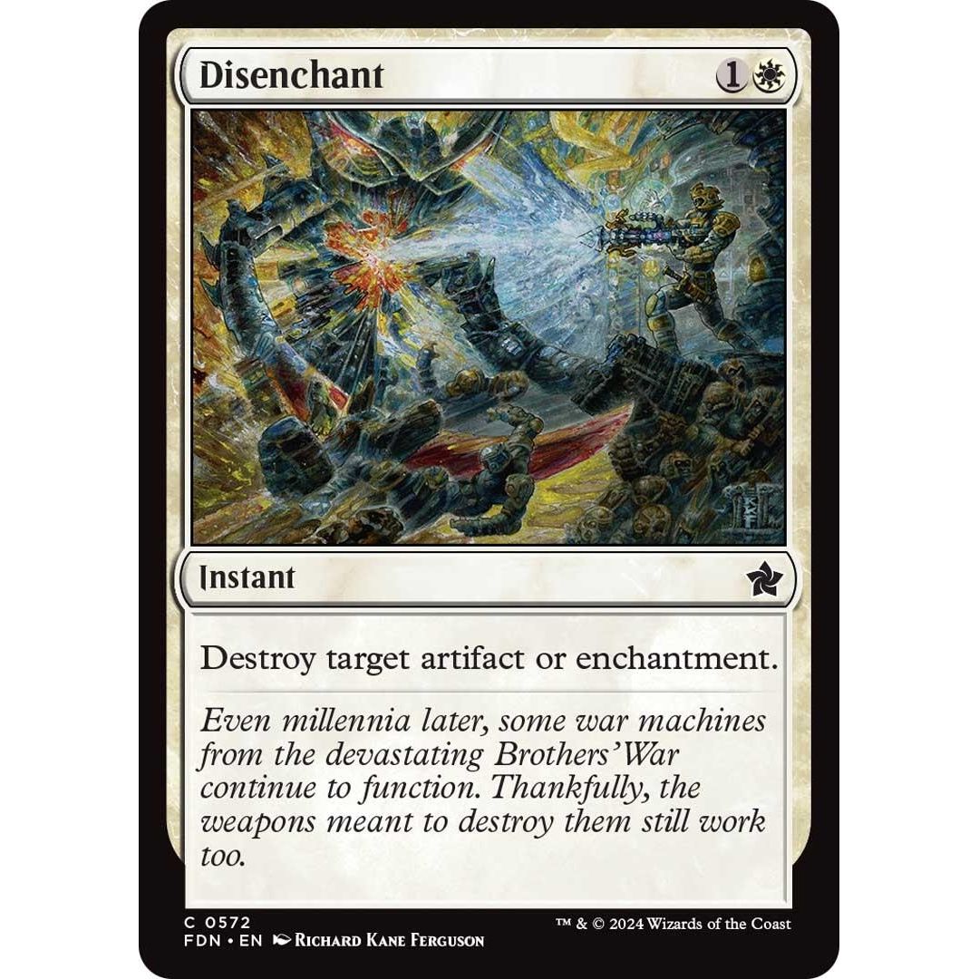 Image for Disenchant (572) (FDN) - Magic: The Gathering
