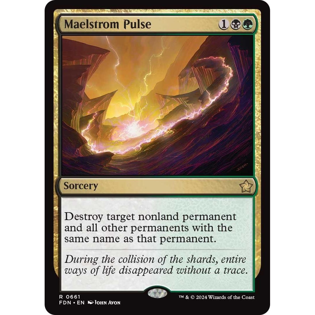 Image for Maelstrom Pulse (661) (FDN) - Magic: The Gathering