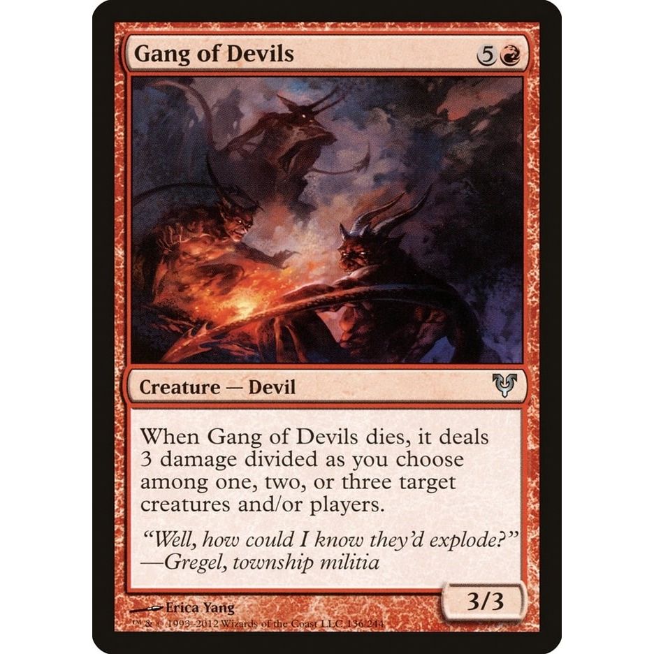 Image for Gang of Devils (136) (AVR) - Magic: The Gathering