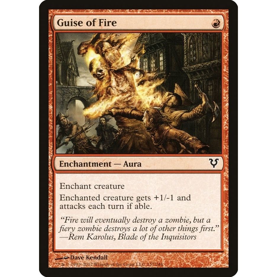 Image for Guise of Fire (137) (AVR) - Magic: The Gathering