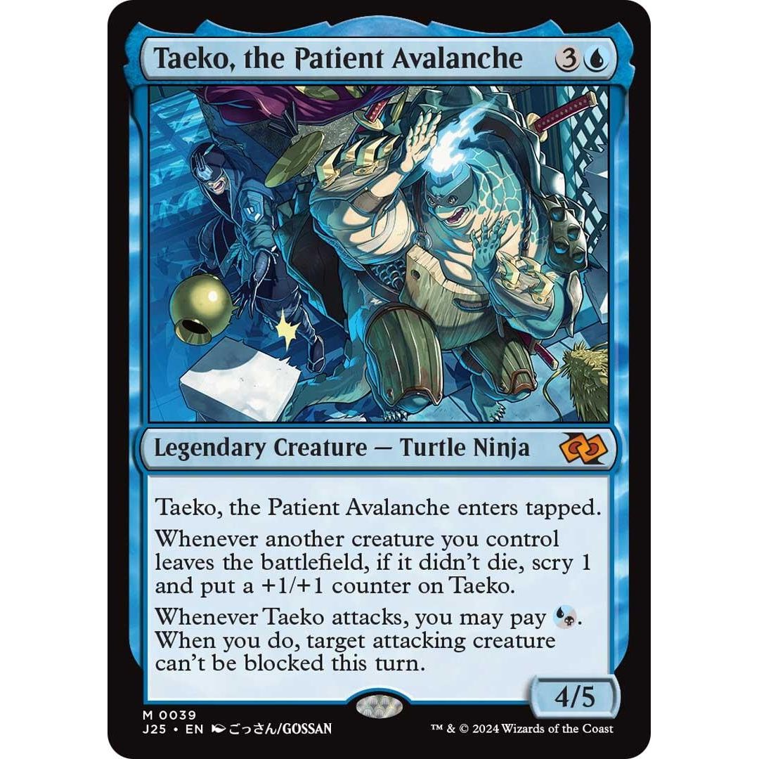 Image for Taeko, the Patient Avalanche (Anime) (39) (J25) - Magic: The Gathering