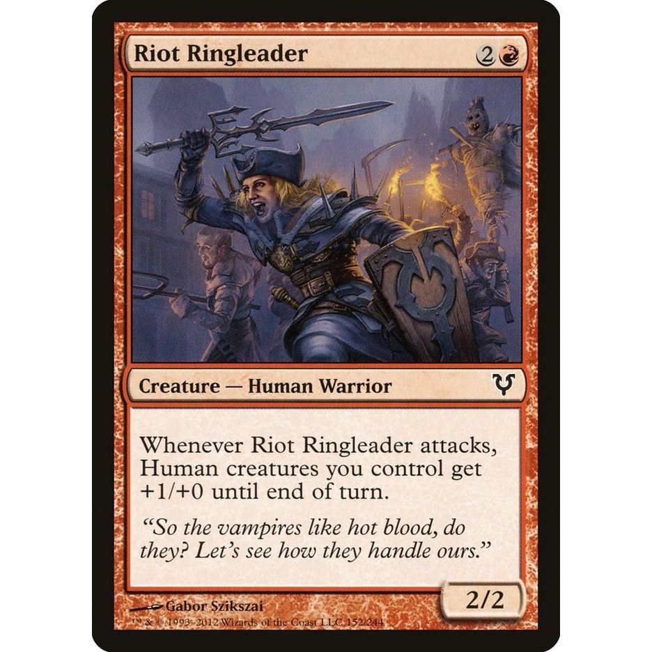 Image for Riot Ringleader (152) (AVR) - Magic: The Gathering