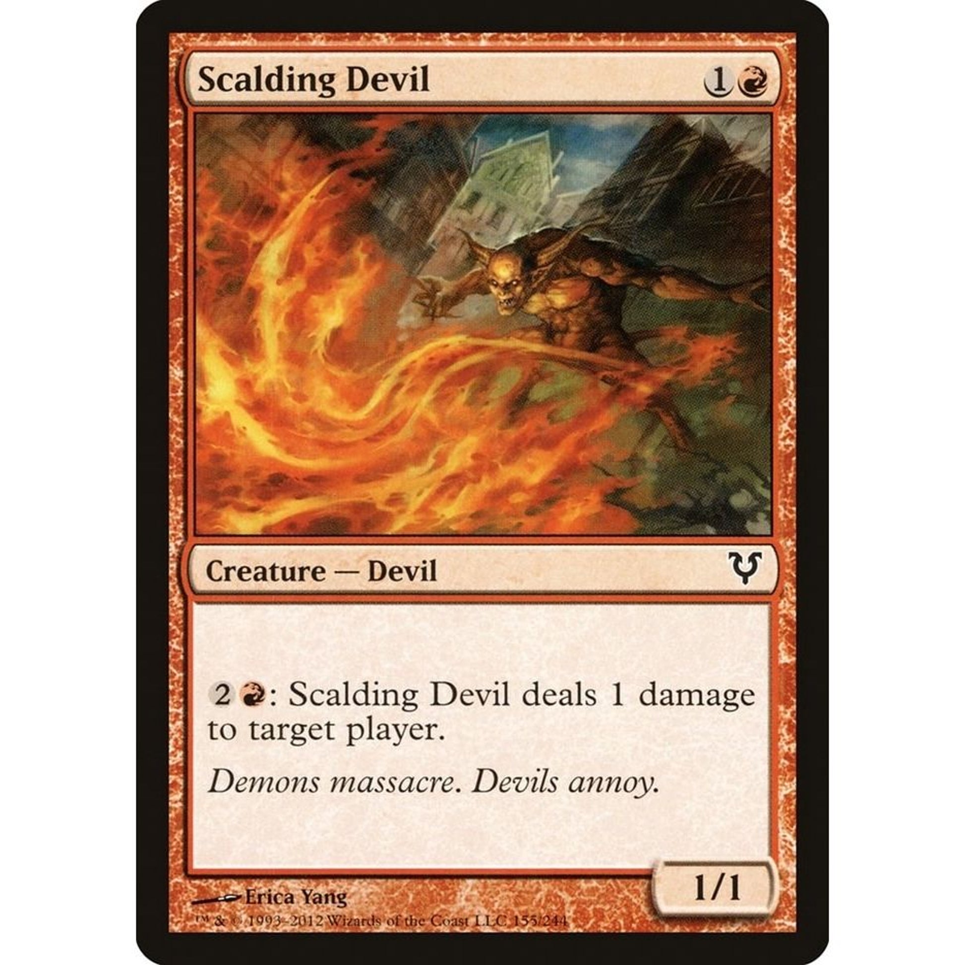 Image for Scalding Devil (155) (AVR) - Magic: The Gathering