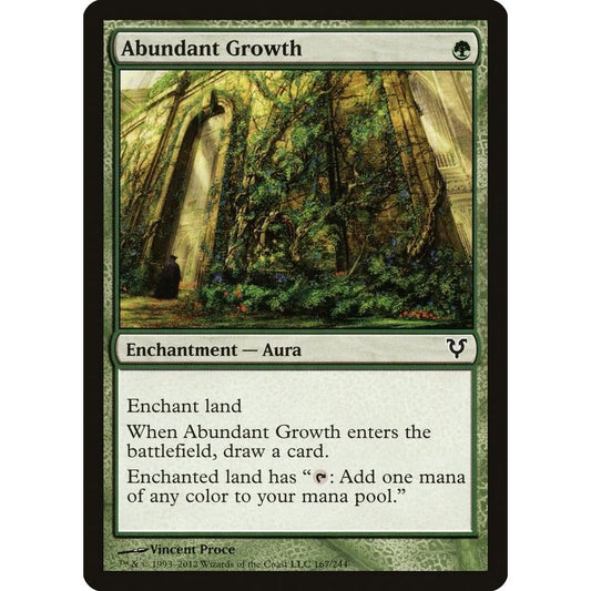 Image for Abundant Growth (167) (AVR) - Magic: The Gathering