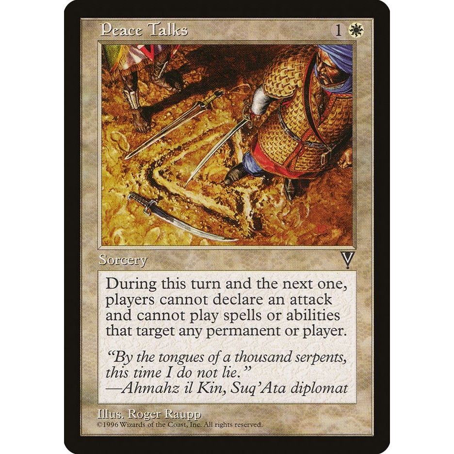 Image for Peace Talks (VIS) - Magic: The Gathering