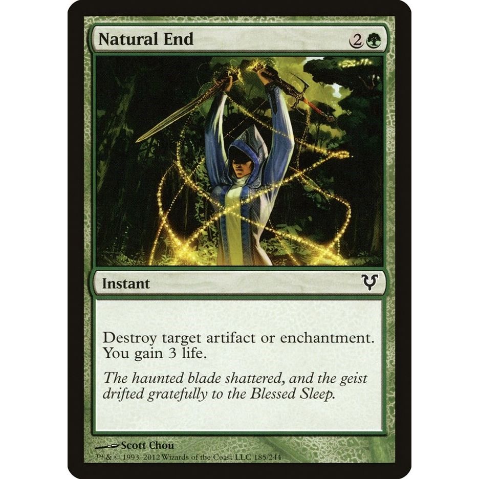 Image for Natural End (185) (AVR) - Magic: The Gathering