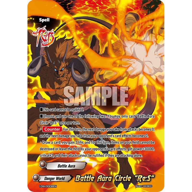 Image for Battle Aura Circle "Re:S" (10th/0008EN) (10th) - Future Card BuddyFight