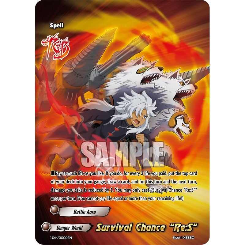 Image for Survival Chance "Re:S" (10th/0009EN) (10th) - Future Card BuddyFight