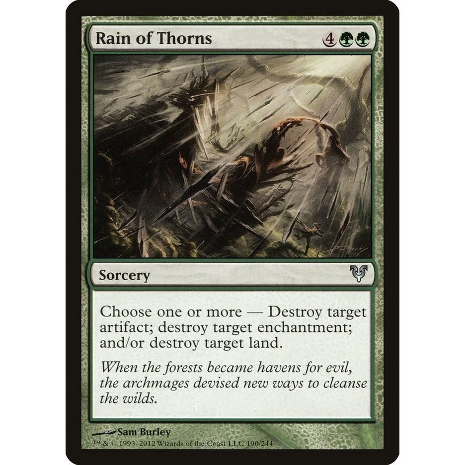 Image for Rain of Thorns (190) (AVR) - Magic: The Gathering