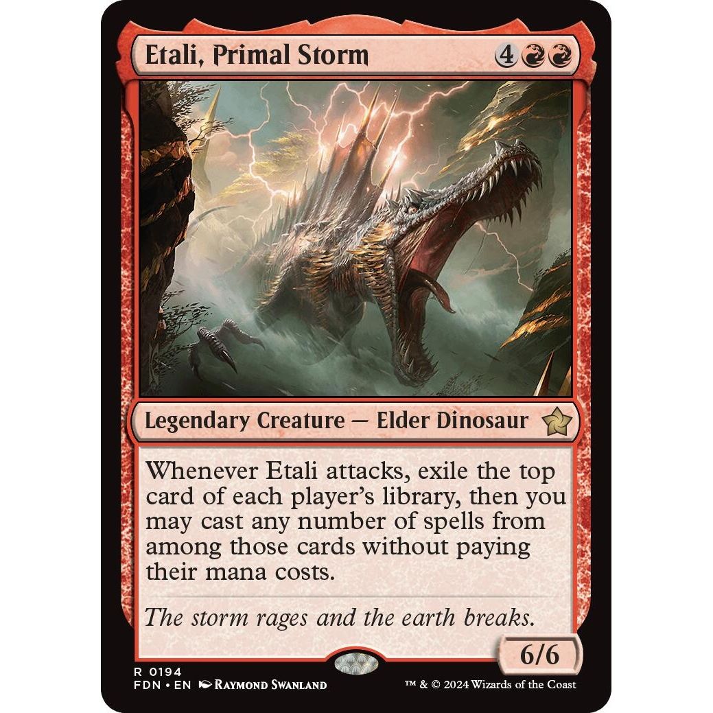 Image for Etali, Primal Storm (194) (FDN) - Magic: The Gathering
