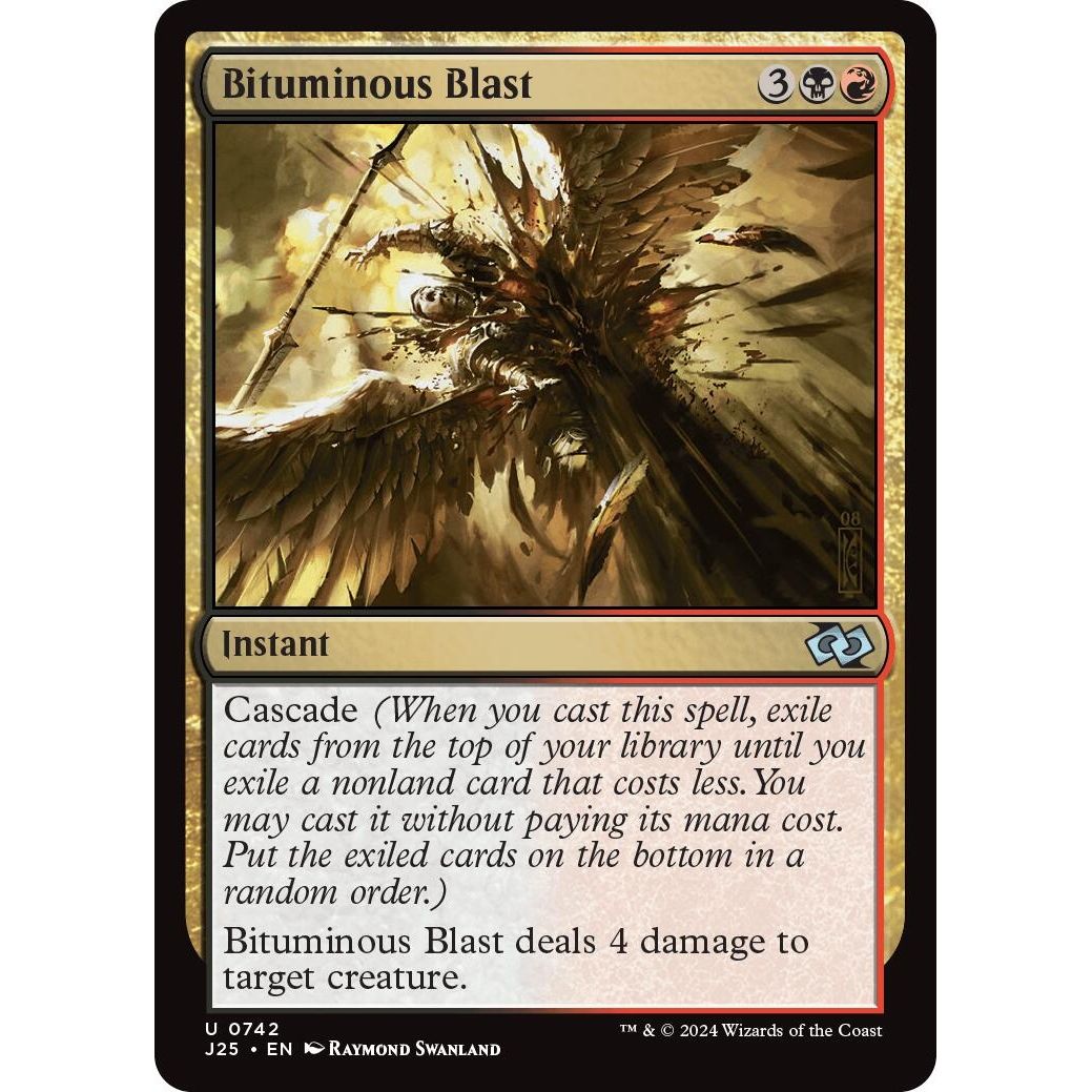 Image for Bituminous Blast (742) (J25) - Magic: The Gathering