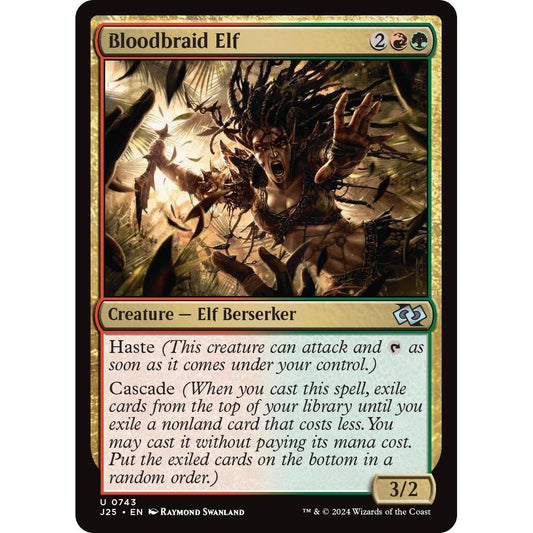 Image for Bloodbraid Elf (743) (J25) - Magic: The Gathering