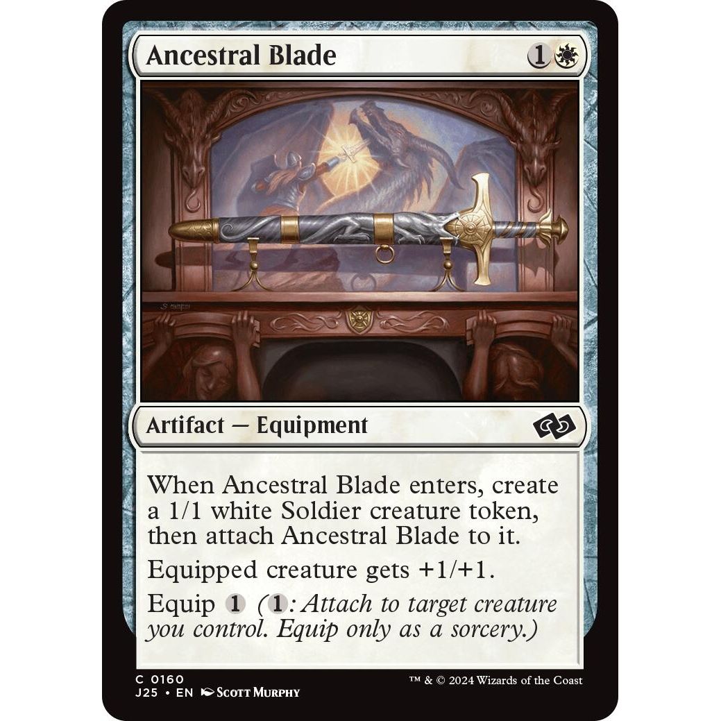 Image for Ancestral Blade (160) (J25) - Magic: The Gathering
