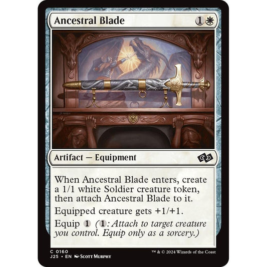 Image for Ancestral Blade (160) (J25) - Magic: The Gathering