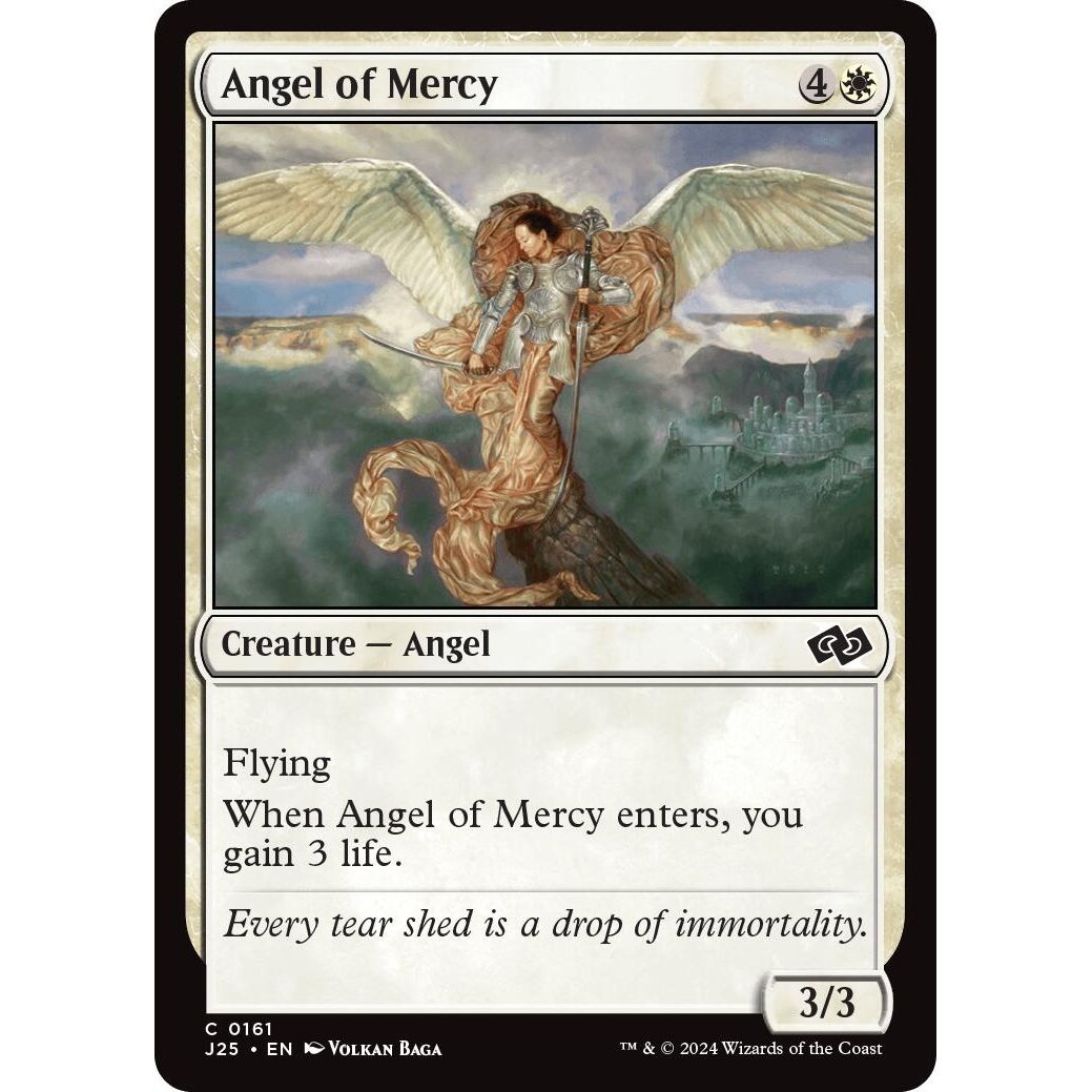 Image for Angel of Mercy (161) (J25) - Magic: The Gathering