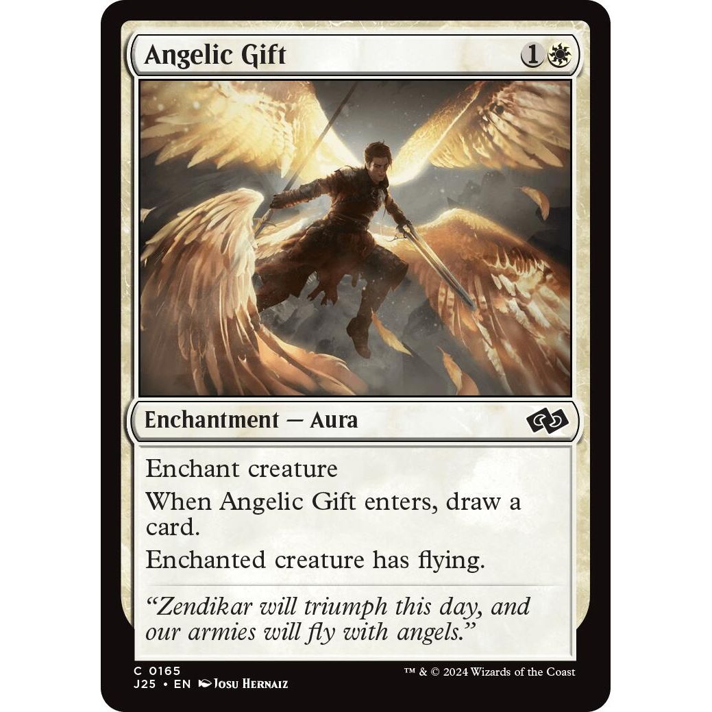 Image for Angelic Gift (165) (J25) - Magic: The Gathering