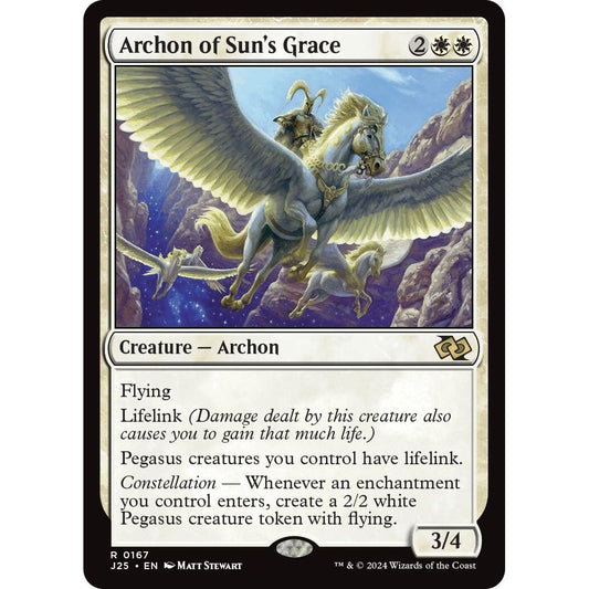 Image for Archon of Sun's Grace (167) (J25) - Magic: The Gathering