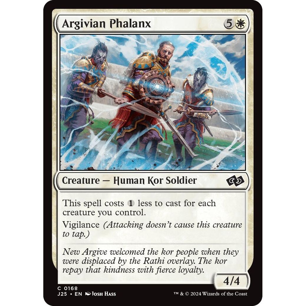 Image for Argivian Phalanx (168) (J25) - Magic: The Gathering