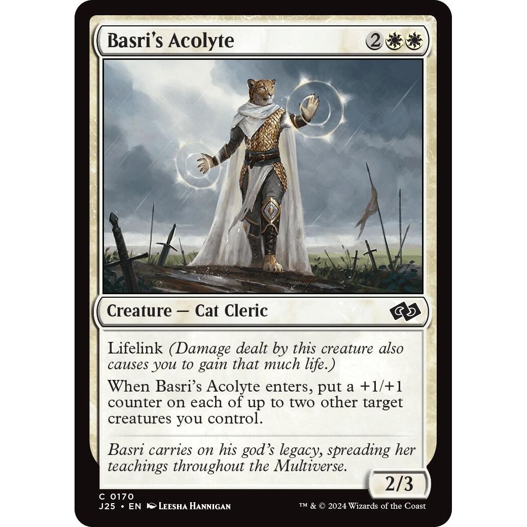 Image for Basri's Acolyte (170) (J25) - Magic: The Gathering