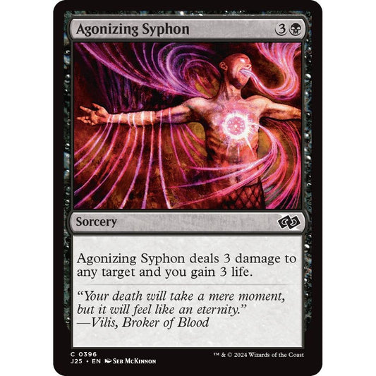 Image for Agonizing Syphon (396) (J25) - Magic: The Gathering