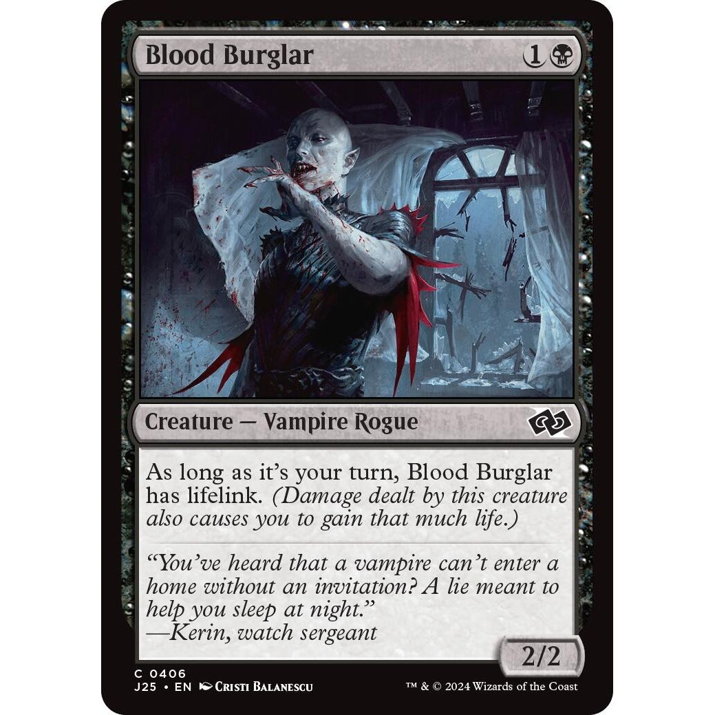 Image for Blood Burglar (406) (J25) - Magic: The Gathering
