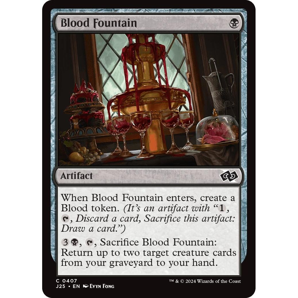 Image for Blood Fountain (407) (J25) - Magic: The Gathering