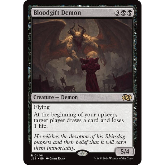 Image for Bloodgift Demon (408) (J25) - Magic: The Gathering
