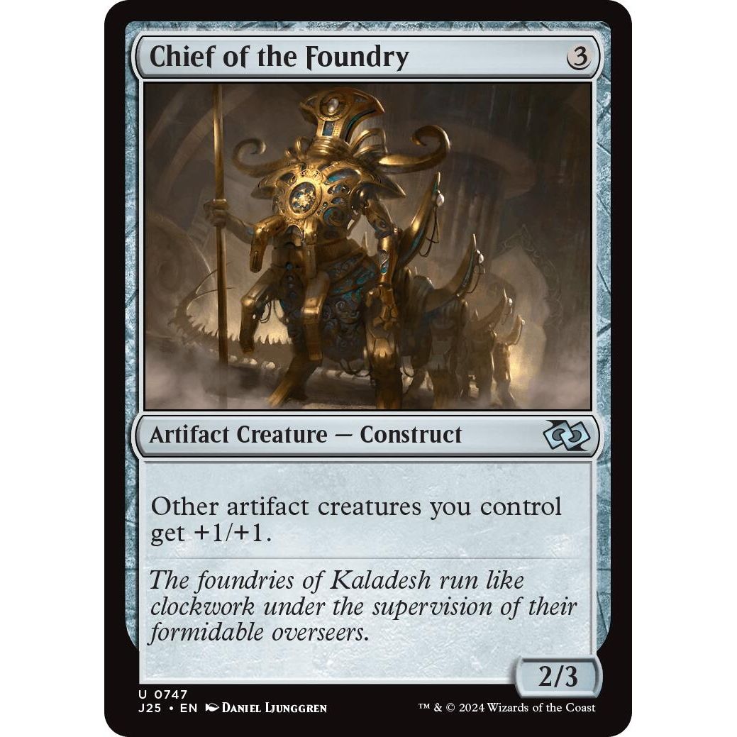 Image for Chief of the Foundry (747) (J25) - Magic: The Gathering