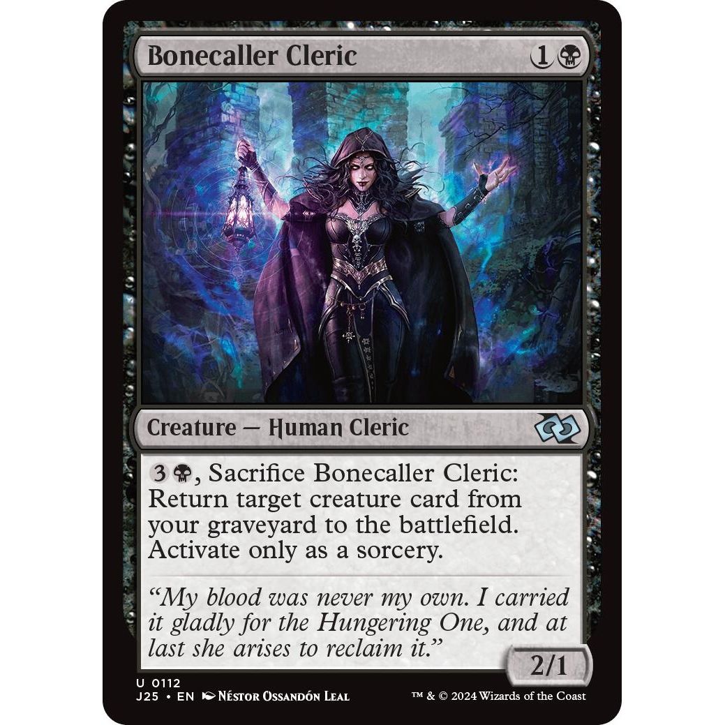 Image for Bonecaller Cleric (112) (J25) - Magic: The Gathering
