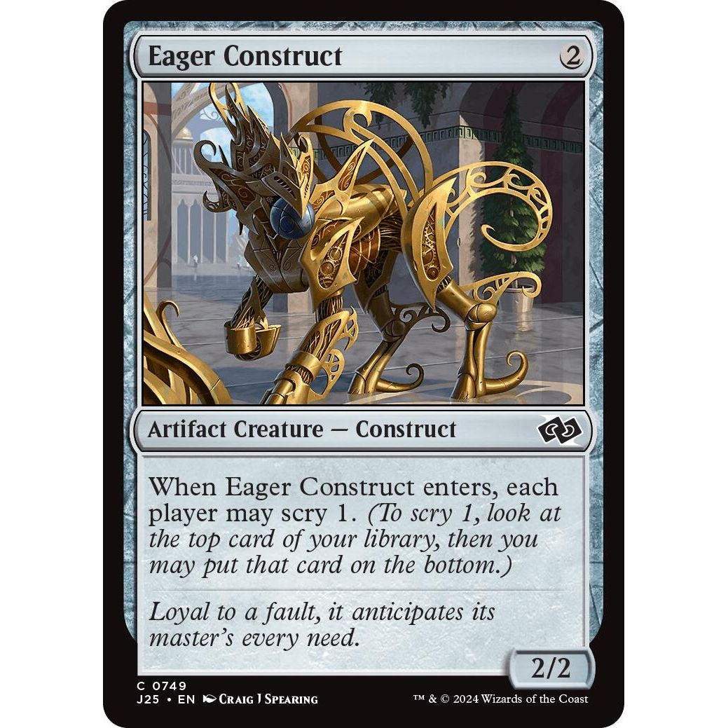 Image for Eager Construct (749) (J25) - Magic: The Gathering