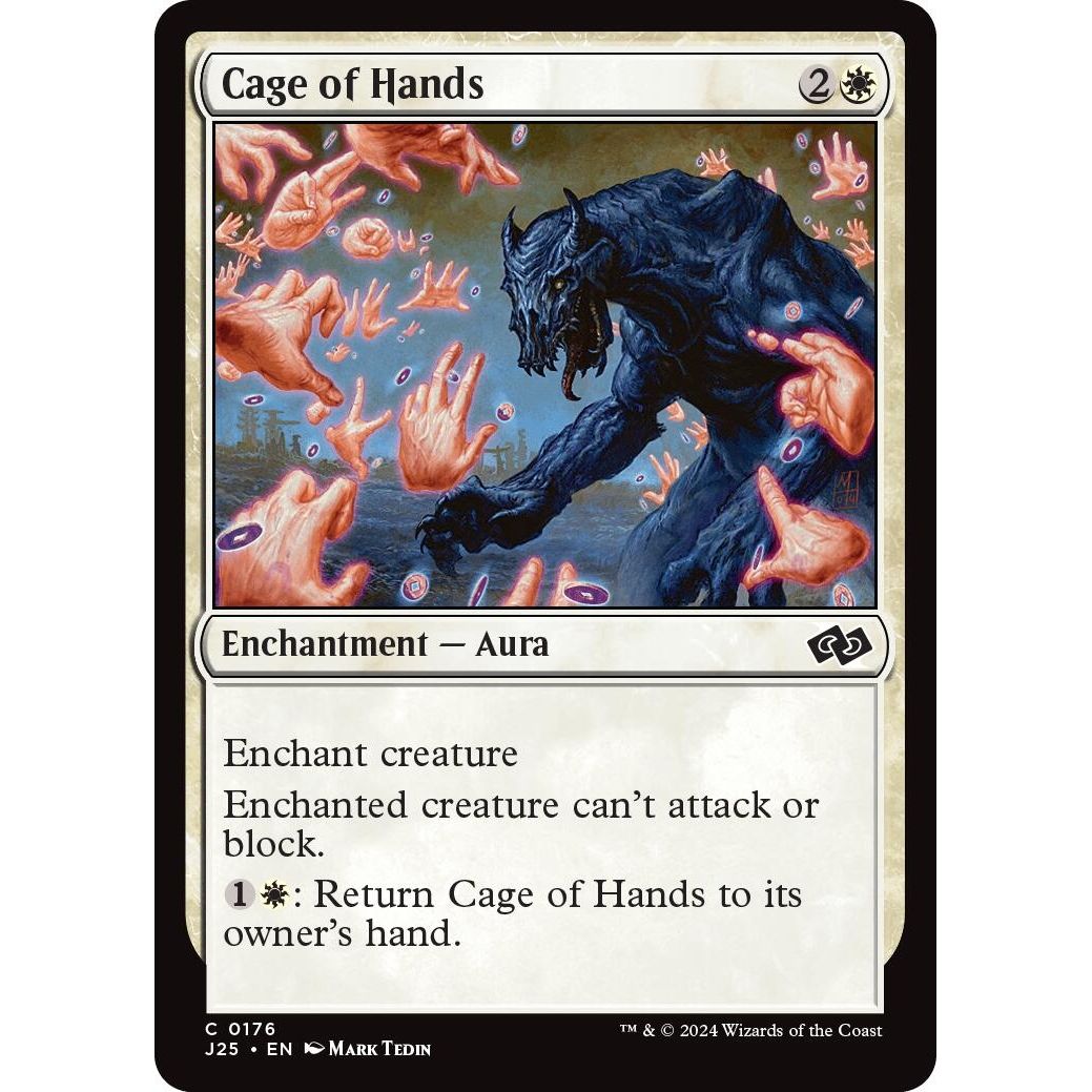 Image for Cage of Hands (176) (J25) - Magic: The Gathering