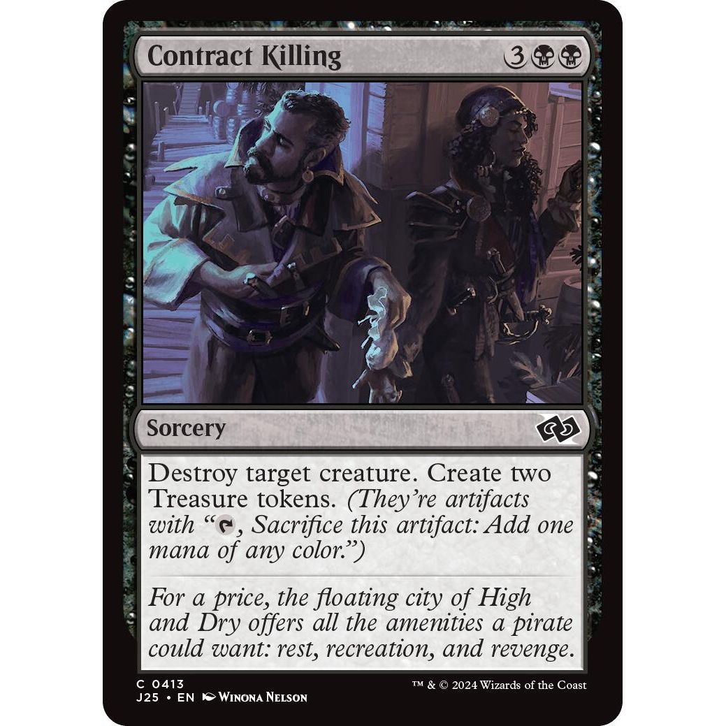 Image for Contract Killing (413) (J25) - Magic: The Gathering