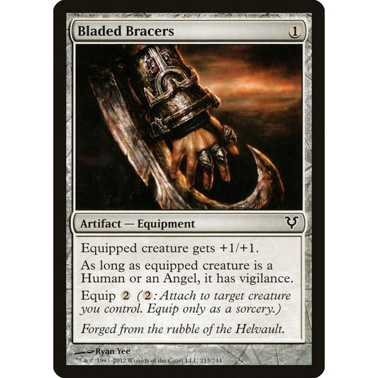 Image for Bladed Bracers (213) (AVR) - Magic: The Gathering