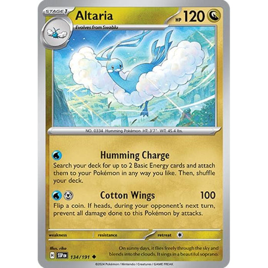 Image for Altaria (134/191) (SSP) - Pokemon